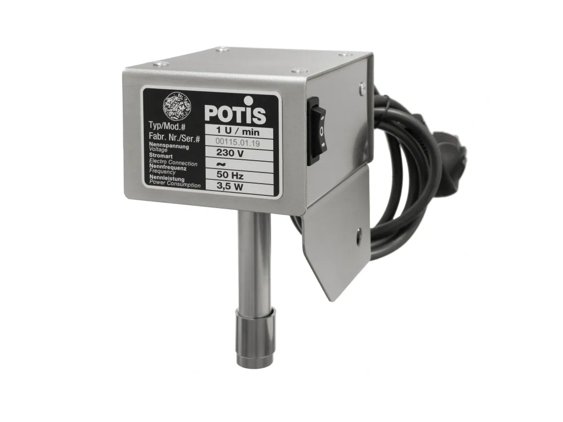 Motor con Carcasa POTIS PT0152 (1 rpm, 230V/50Hz)